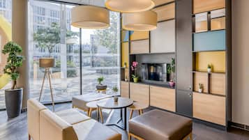 Sala de estar en el lobby