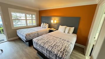 Standard Room, 2 Double Beds | Desk, iron/ironing board, free WiFi, bed sheets