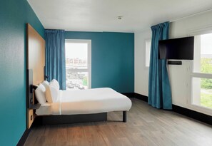 雙人房, 無障礙, 非吸煙房 | 書桌、隔音、免費無線上網、床單