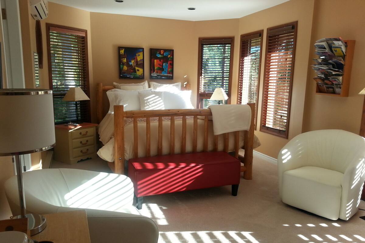 Chambre classique, balcon, vue sur le lac | Accès au Wi-Fi (inclus), ameublement unique, literie fournie