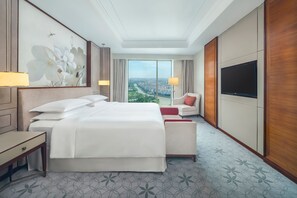 Suite Club, 1 cama King size | Ropa de cama de alta calidad y caja de seguridad en la habitación