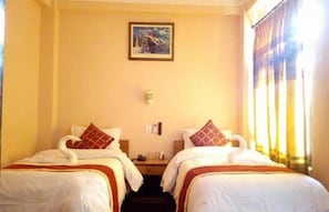 Comfort Room, 2 Twin Beds | Restaurant - Festoon Hotel (Kathmandu)