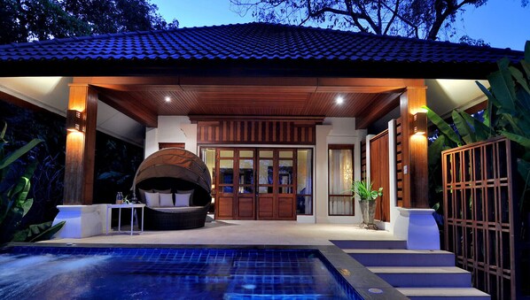 Pool Villa | Terrace/patio - Tohsang Heritage Khongjiam (Khong Chiam)