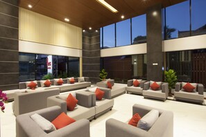 Sala de estar en el lobby