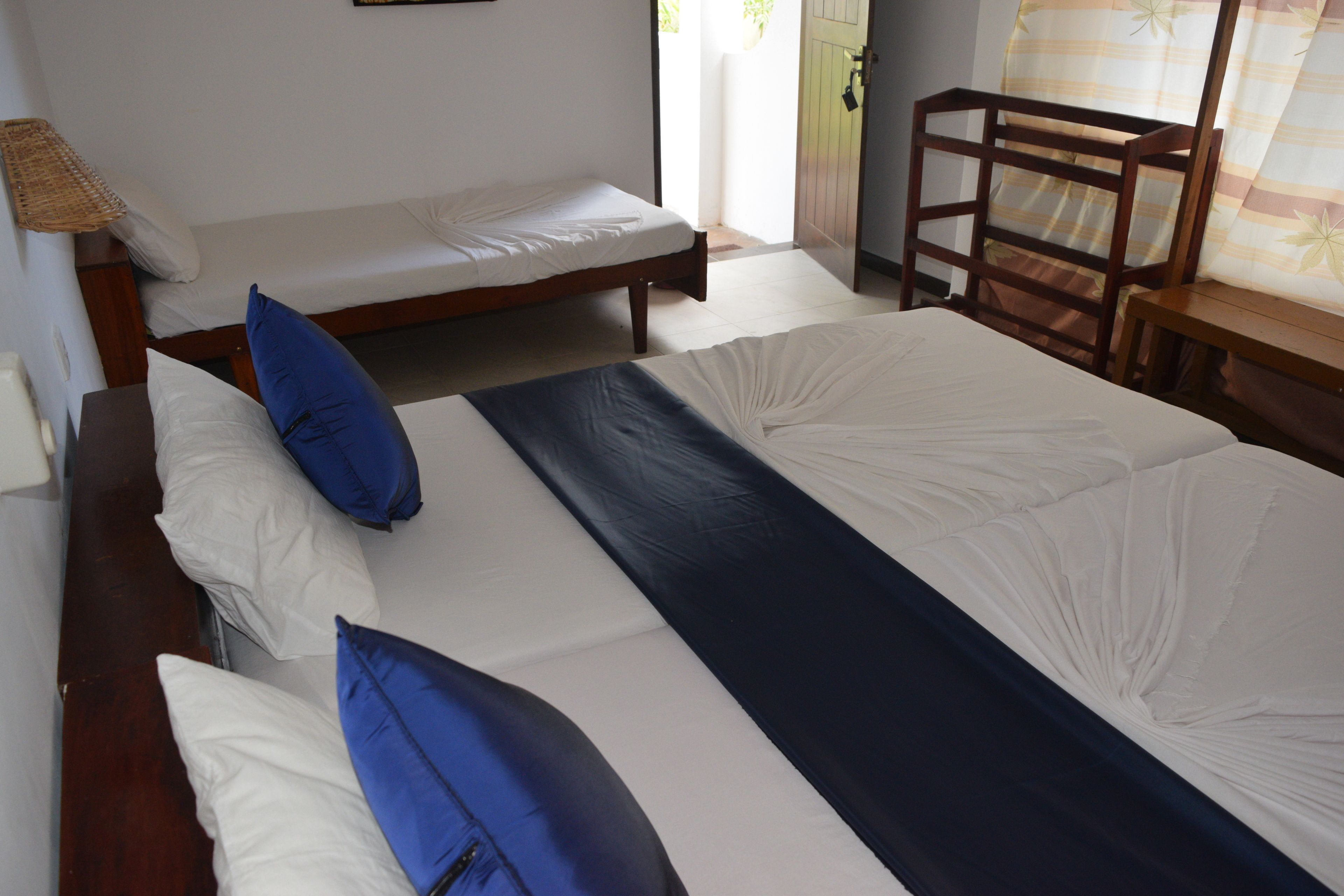 standard room (ac) | in-room safe, desk, cots/infant beds