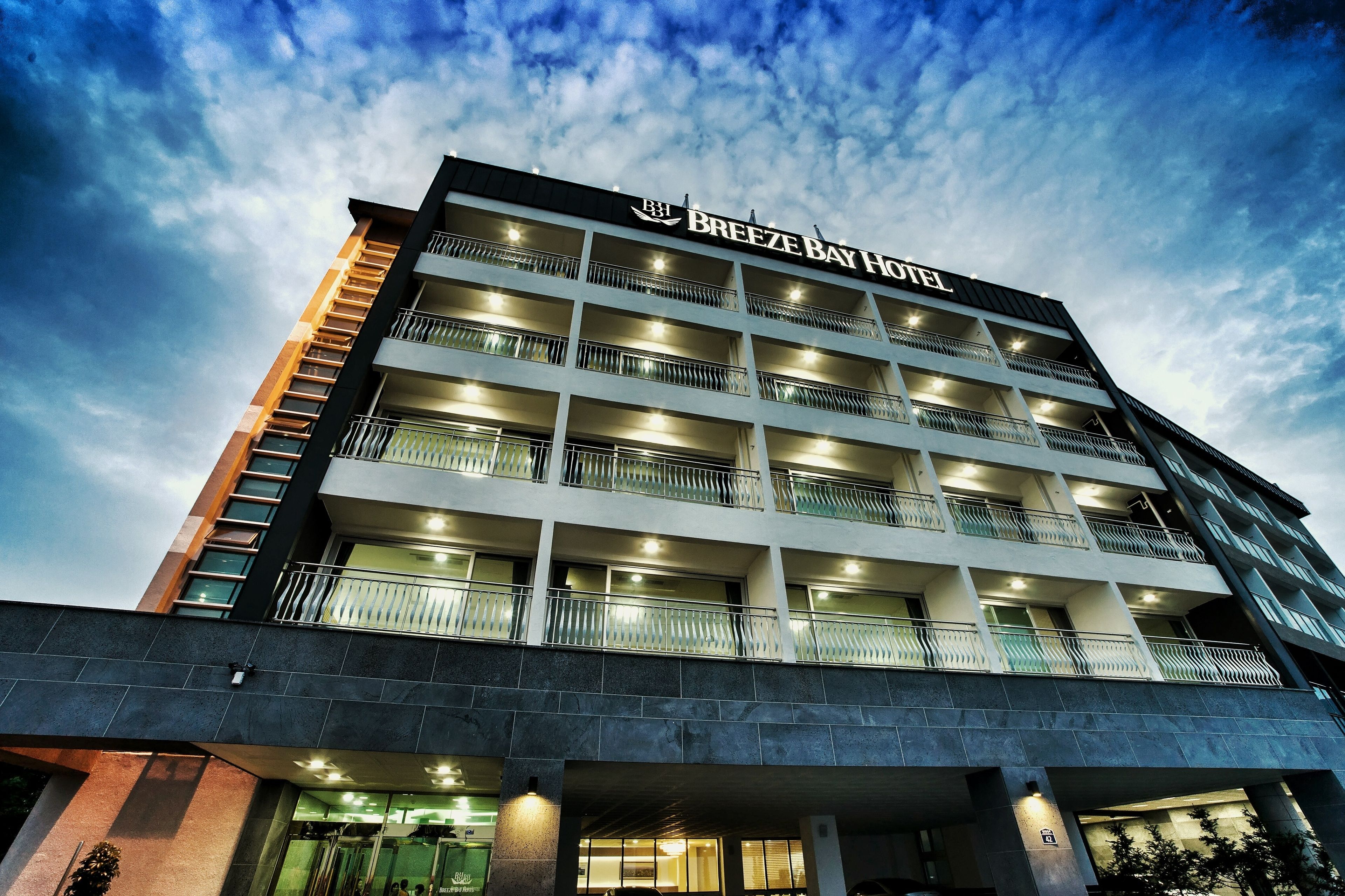 front of property – evening/night