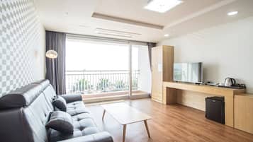 Suite | 1 chambre, décoration personnalisée, ameublement personnalisé