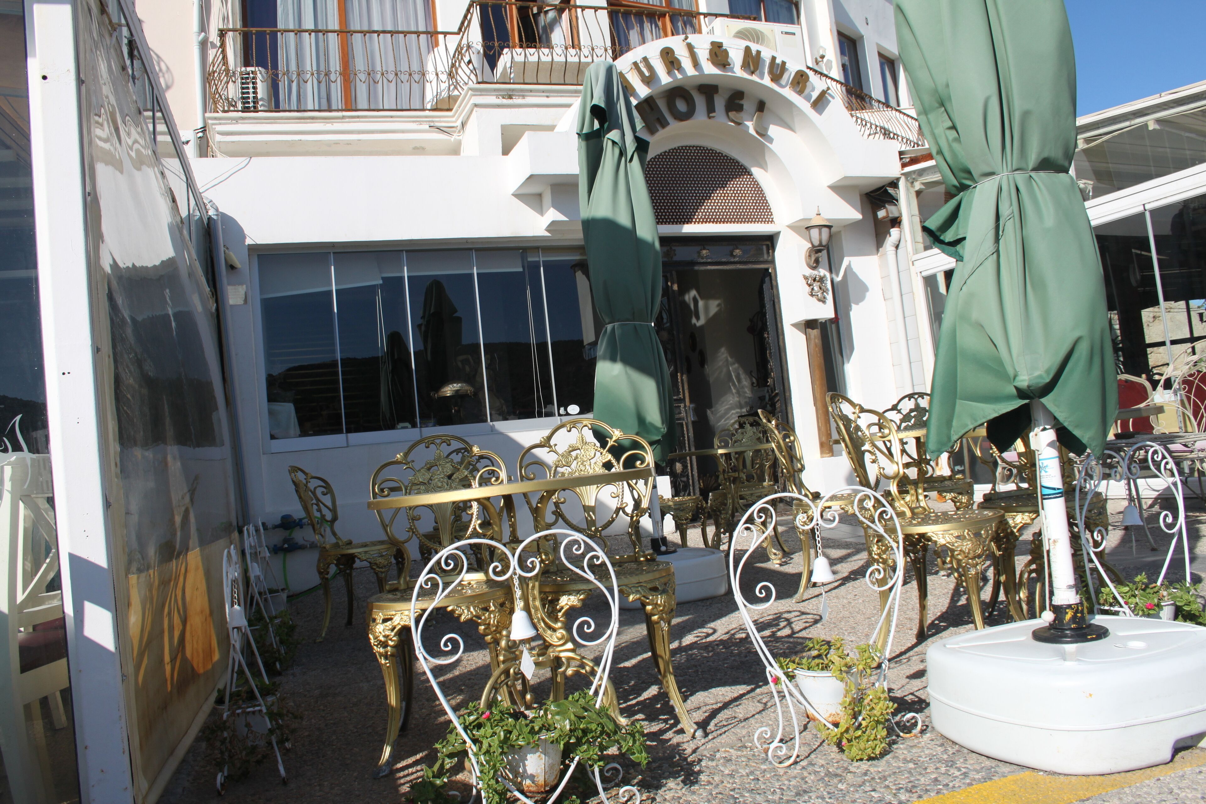 Façade de l’hébergement