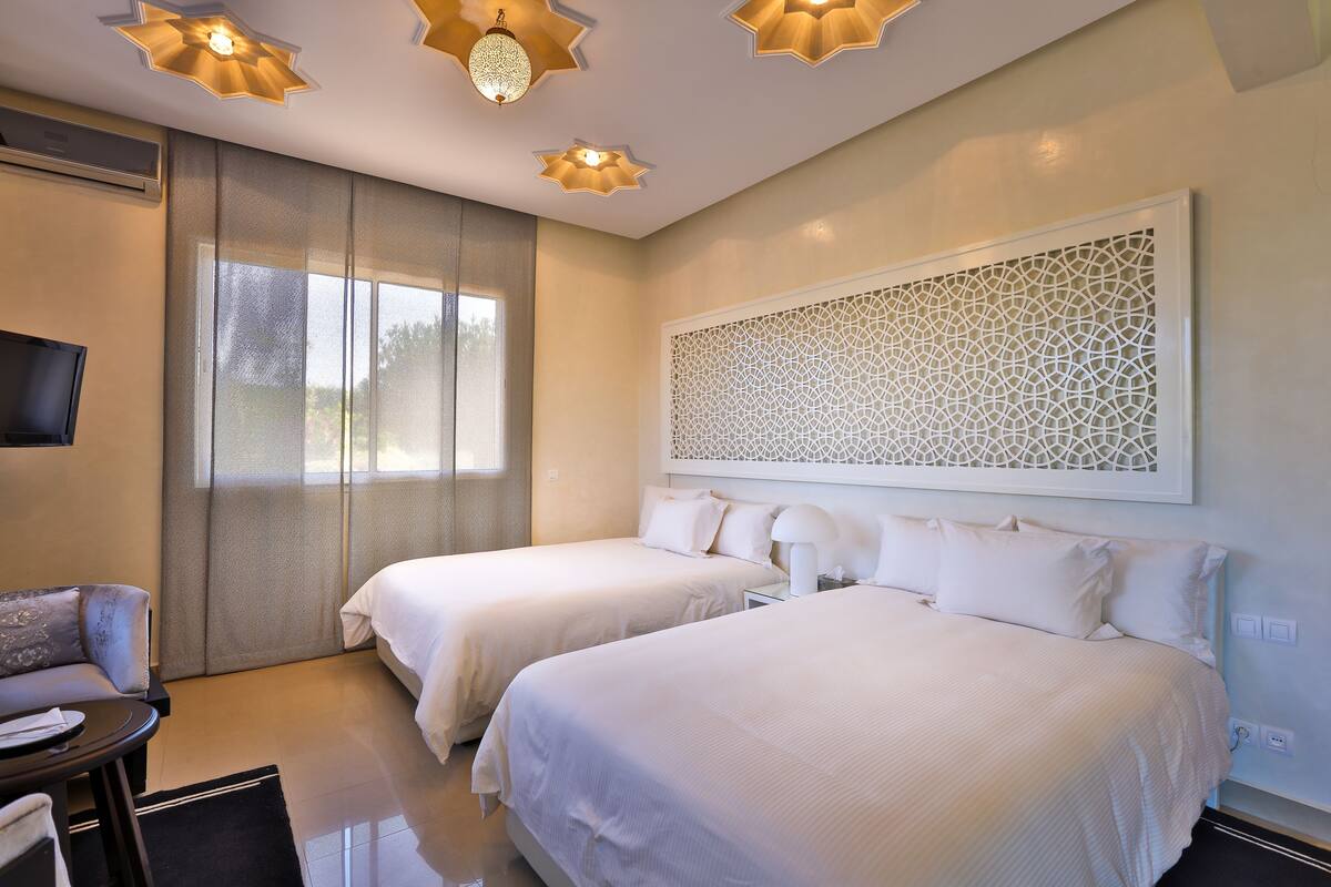 Minibar, in-room safe, desk, blackout curtains