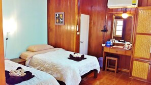 Minibar, desk, free WiFi, bed sheets - Huan Chiang Dao Resort (Chiang Dao)