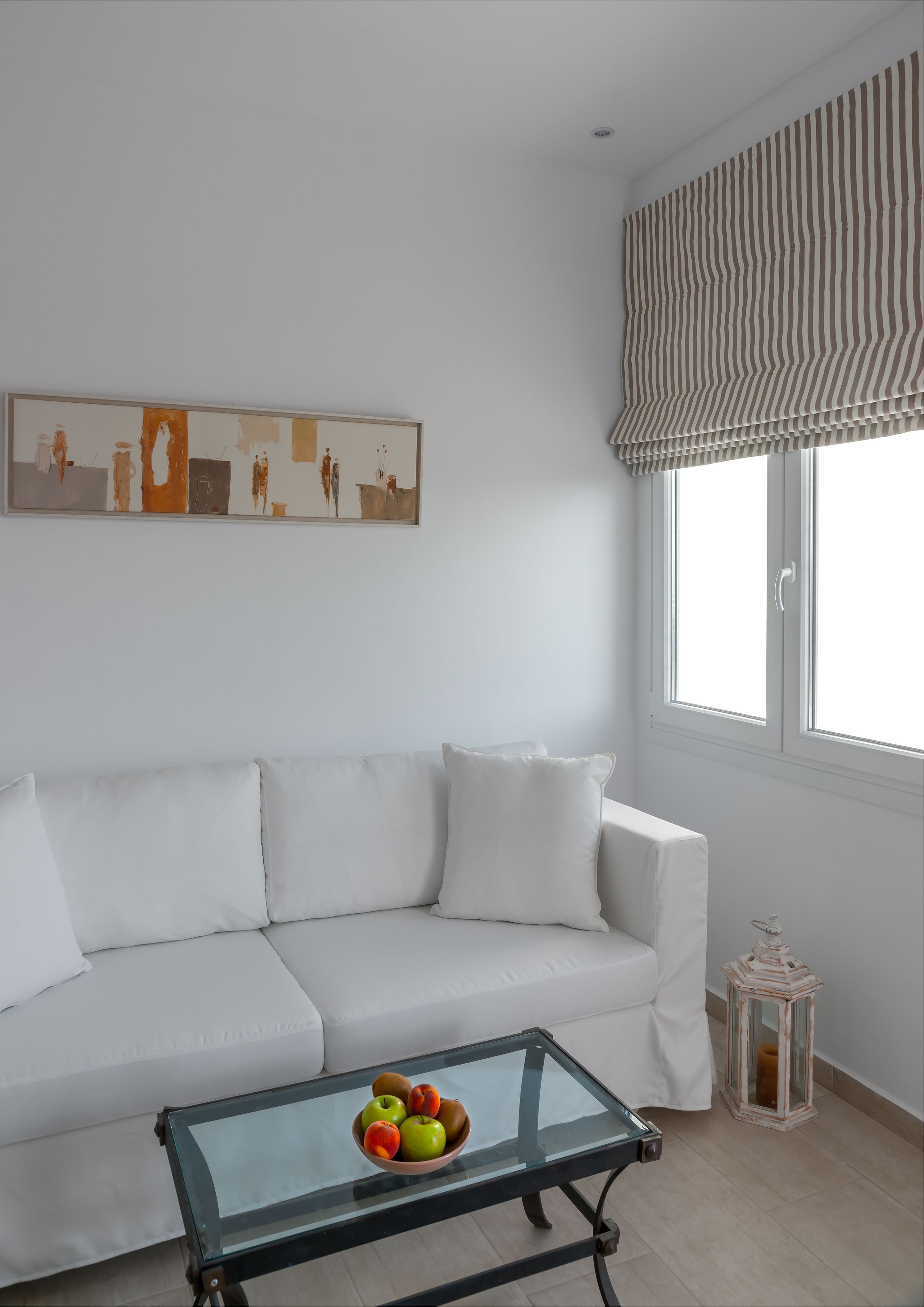 house, sea view | living room | flat-screen tv