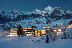 Façana frontal de l'allotjament