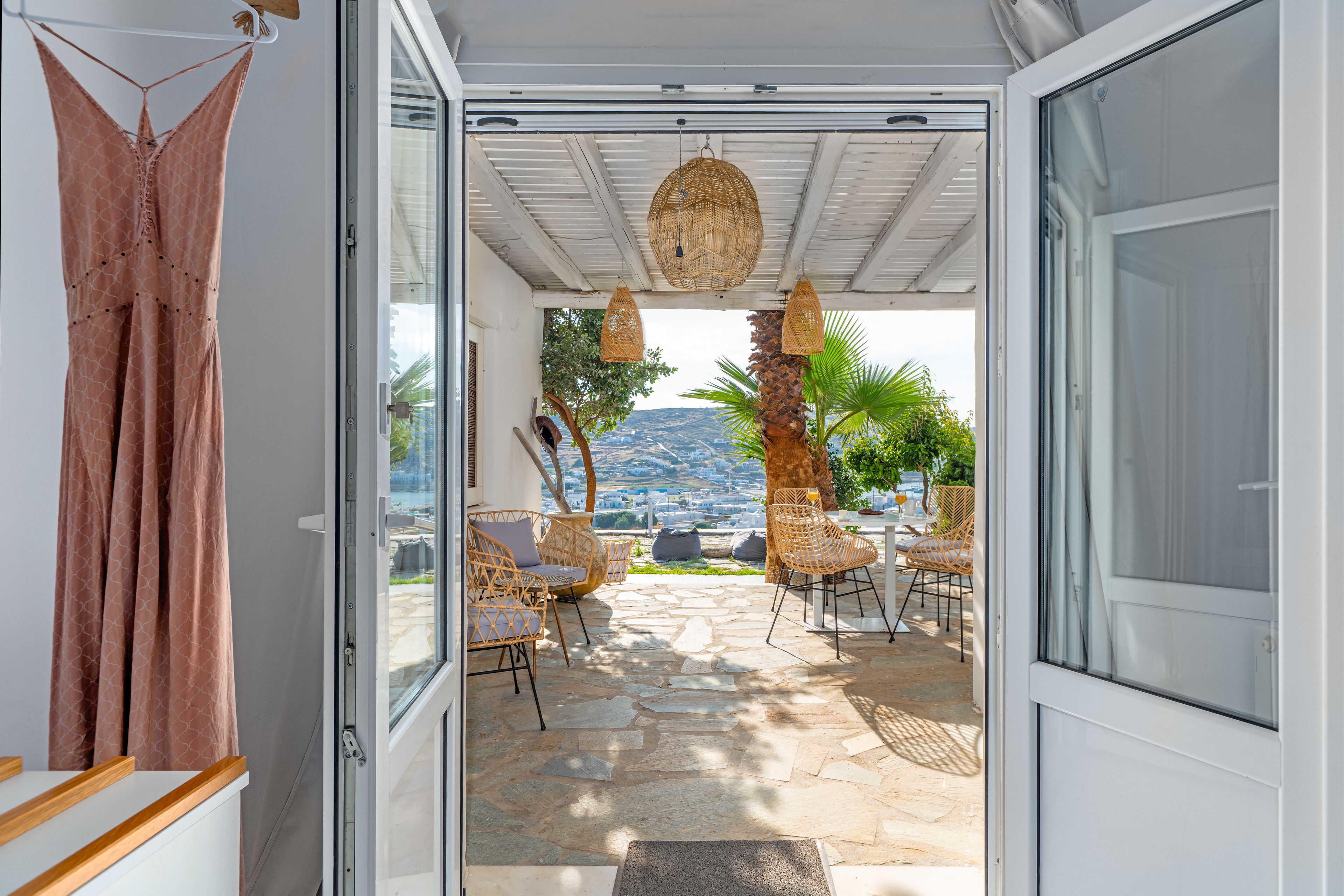 Casa Confort, 1 habitación, vistas al mar, mirando al mar | Caja fuerte, escritorio, sistema de insonorización