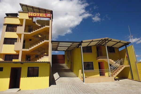 Fachada de la propiedad