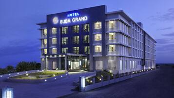 Front of property – evening/night