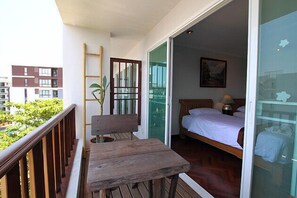 Chambre Supérieure avec lits jumeaux | Balcon