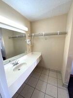 Standard Room, 2 Double Beds | Bathroom sink