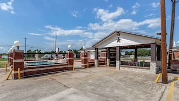 Seasonal outdoor pool