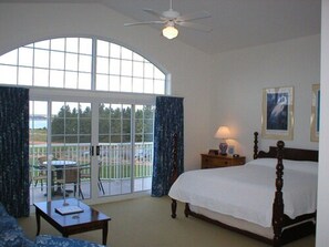 Deluxe Room, Balcony, Ocean View (Upper Level with Whirlpool) | Iron/ironing board, free WiFi, bed sheets