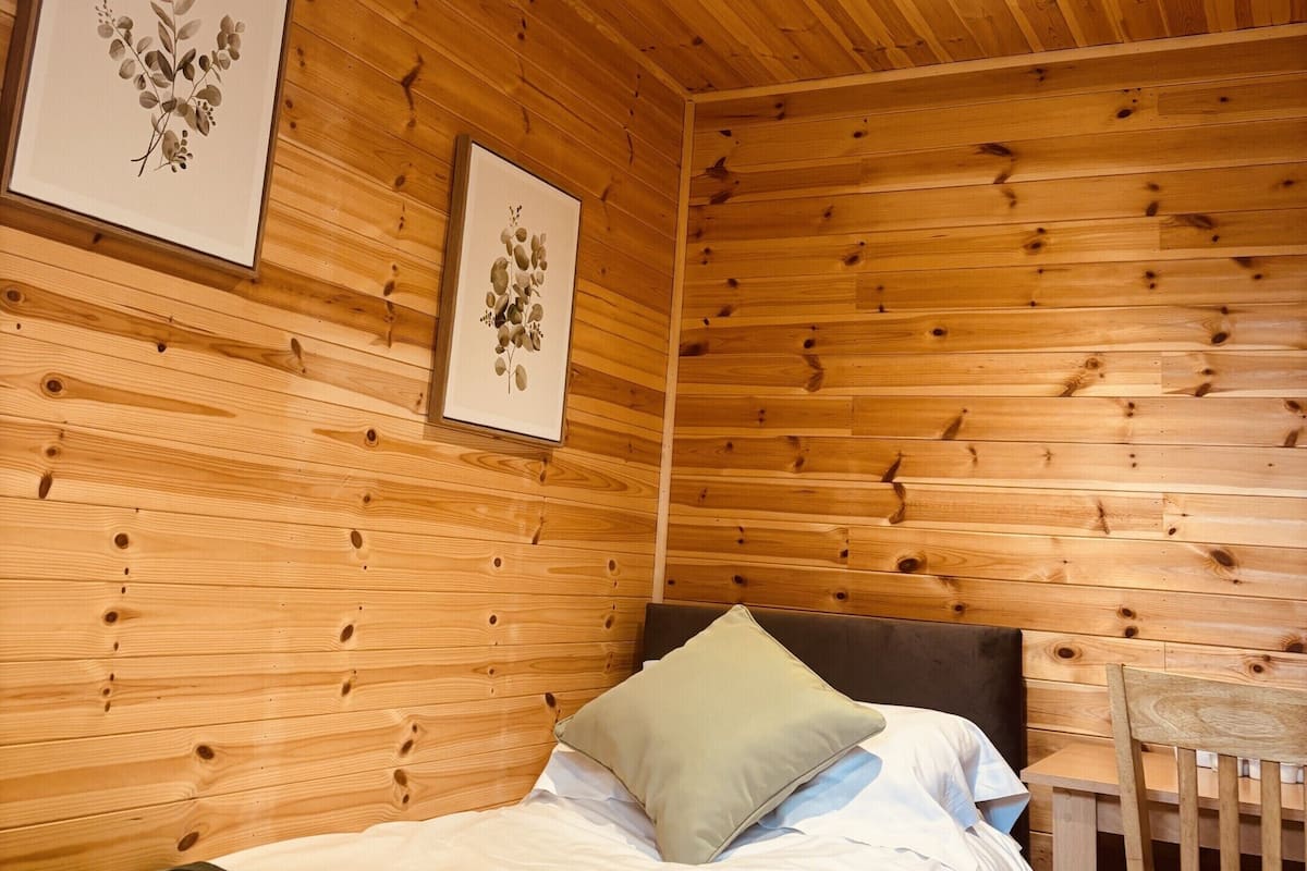 Huisje, en-suite badkamer | 1 slaapkamer