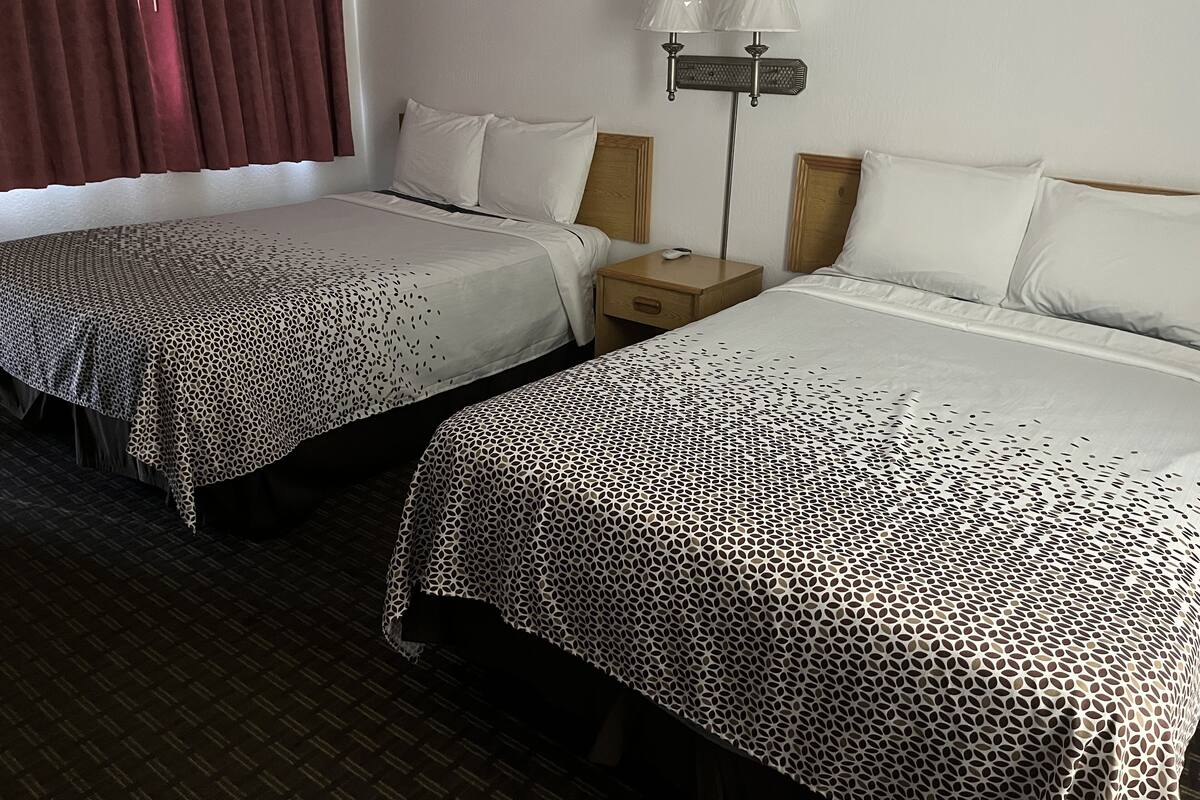 Standard Room, 2 Double Beds | Desk, free WiFi, bed sheets