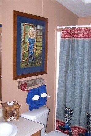 Royal-Haus, 3 Schlafzimmer, Bergblick, Bergseite | Badezimmer | Badewanne und Dusche (separat)