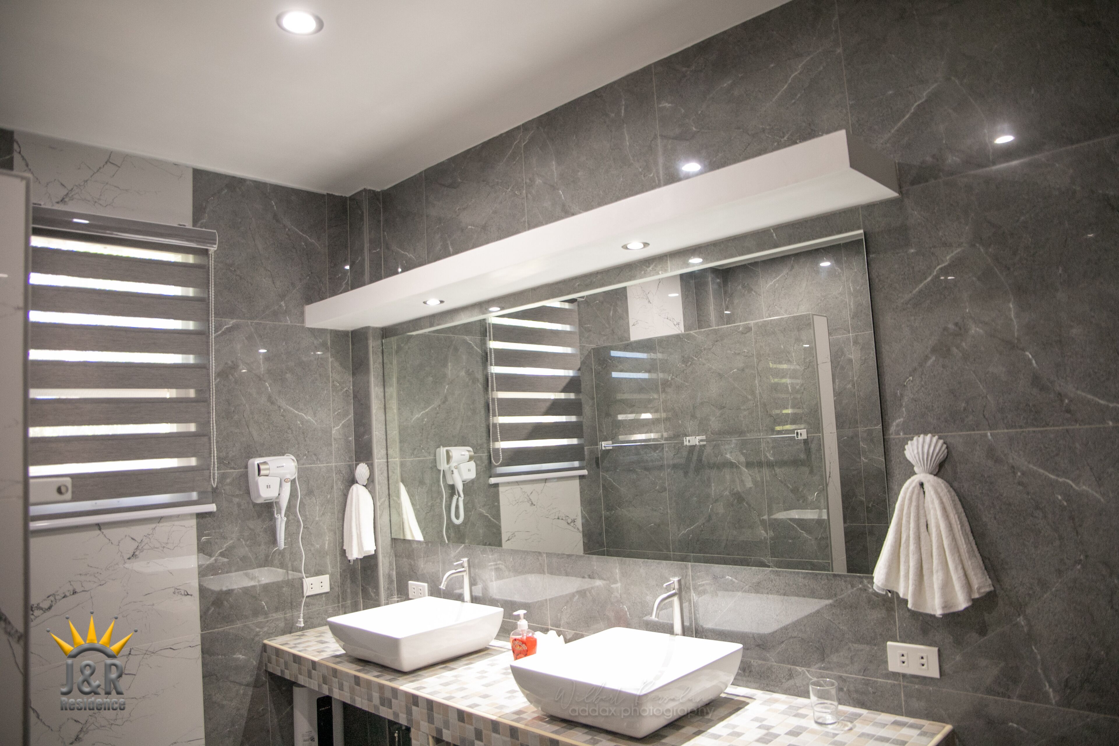 superior penthouse | bathroom | shower, rainfall showerhead, free toiletries, hair dryer