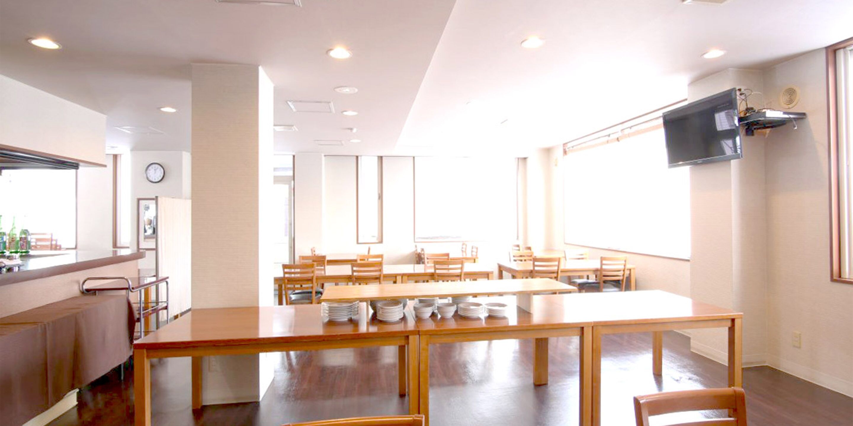 朝食スペース