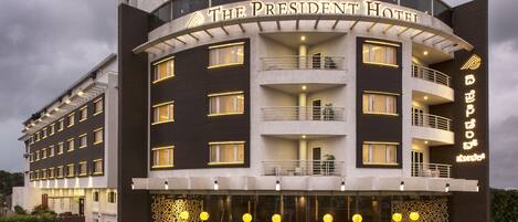 Voorkant van accommodatie