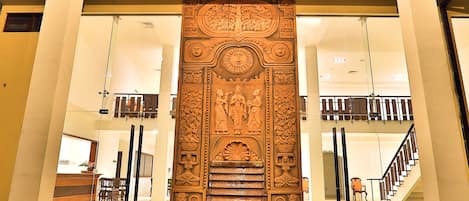 Entrée de l’hébergement