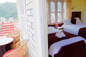 Deluxe Triple Room, Multiple Beds, Private Bathroom, Mountain View | 15 bedrooms, iron/ironing board, free WiFi - Hotel Himalayan Inn (Pokhara)