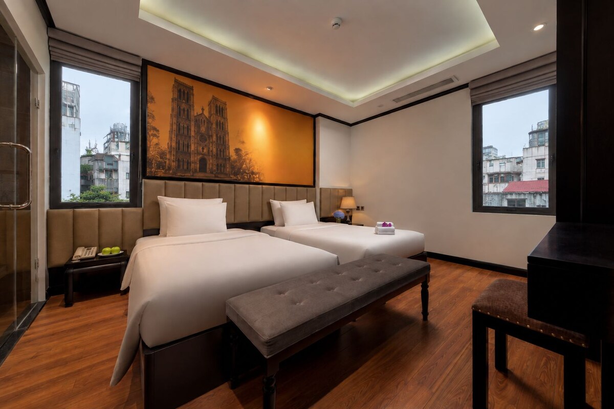 Executive-Doppel- oder -Zweibettzimmer