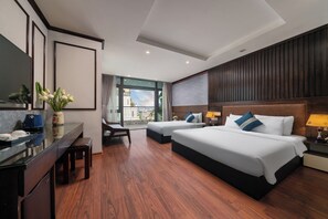 Hypo-allergenic bedding, minibar, in-room safe, desk - Hanoi HM Boutique Hotel (Hanoi)