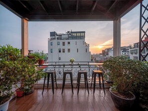 Terrace/patio - Hanoi HM Boutique Hotel (Hanoi)