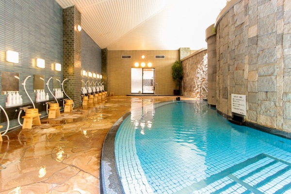 Shower, spring water bathtub, electronic bidet, towels