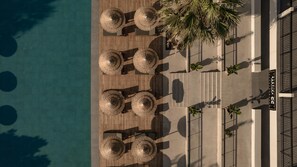 2 outdoor pools, pool umbrellas, sun loungers - Cook's Club Kolymbia - Adults only (Rhodes)