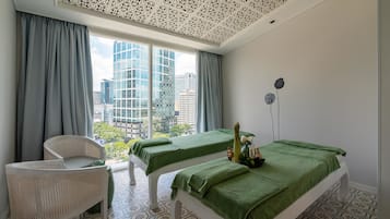 Facials, 3 treatment rooms, massages