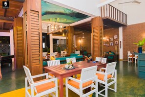 Zona de estar del vestíbulo