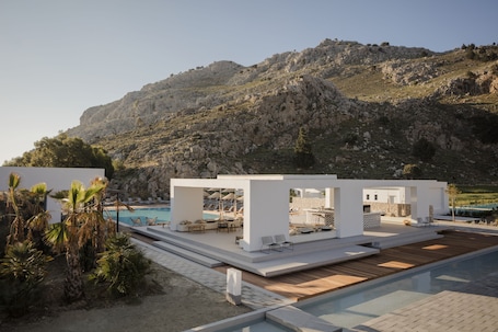 Vista aérea. Casa Cook Rhodes