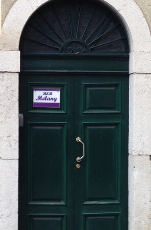 Fassade der Unterkunft