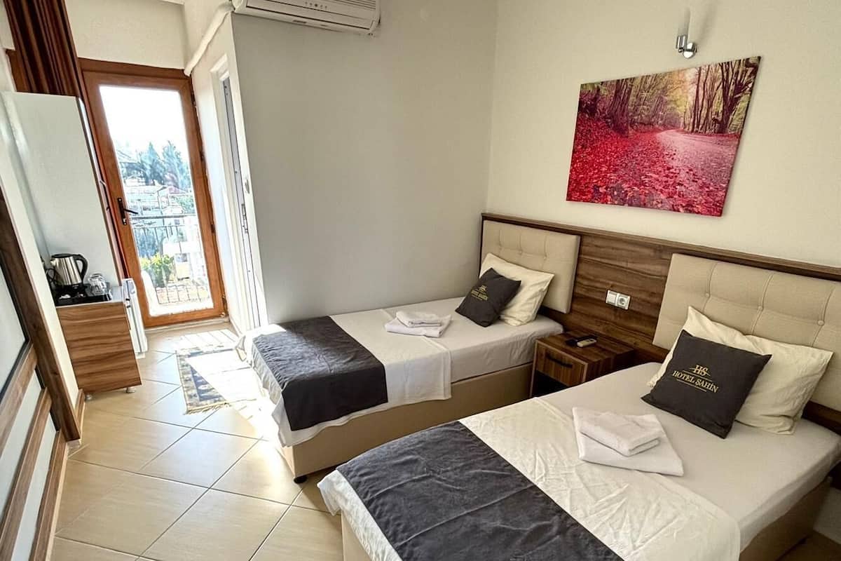 standard twin room, 2 single beds | 1 bedroom, in-room safe, free wifi, bed sheets