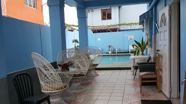 Property grounds - Caribbean Tourist Villa Guest House (Port of Spain)