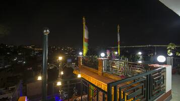 Front of property – evening/night