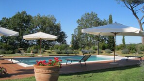 Seasonal outdoor pool