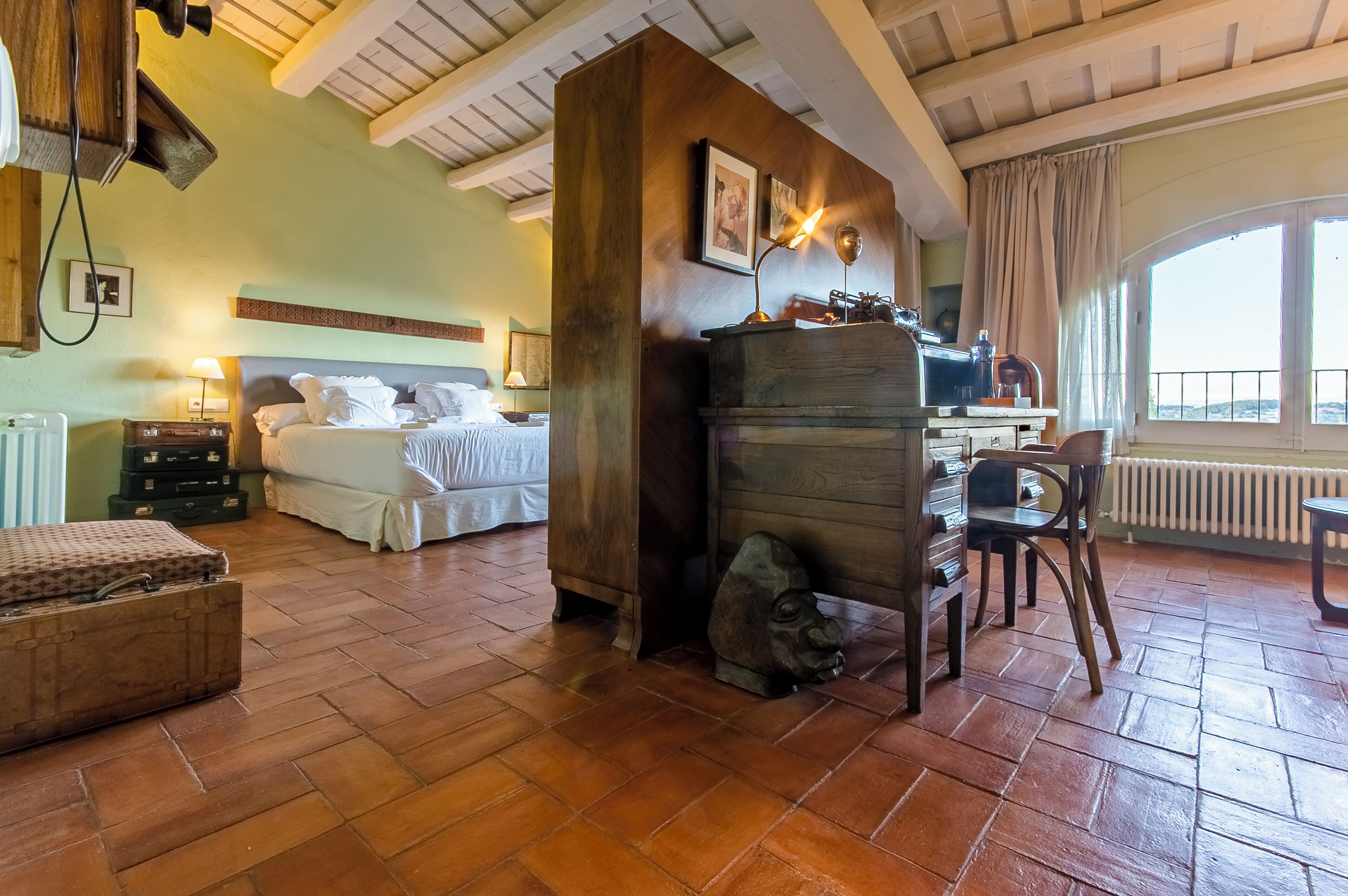 Junior Suite, Fireplace | Living area | Fireplace