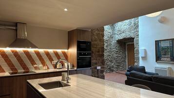 Apartamento luxo, 1 quarto | Cozinha privada