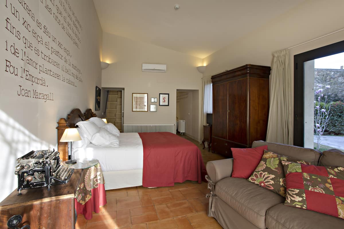 Premium suite, terras, in toren | 1 slaapkamer, luxe beddengoed, een bureau, verduisterende gordijnen