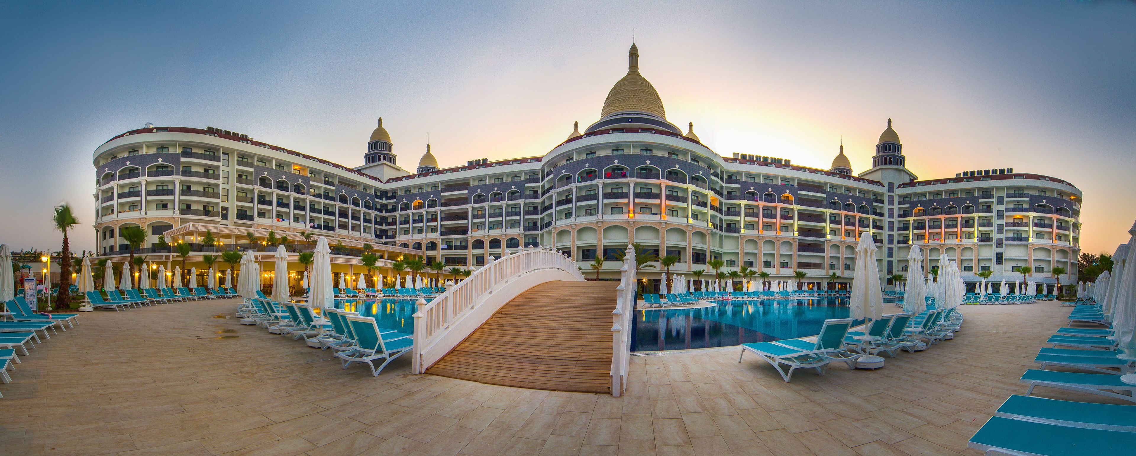 Front of property – evening/night