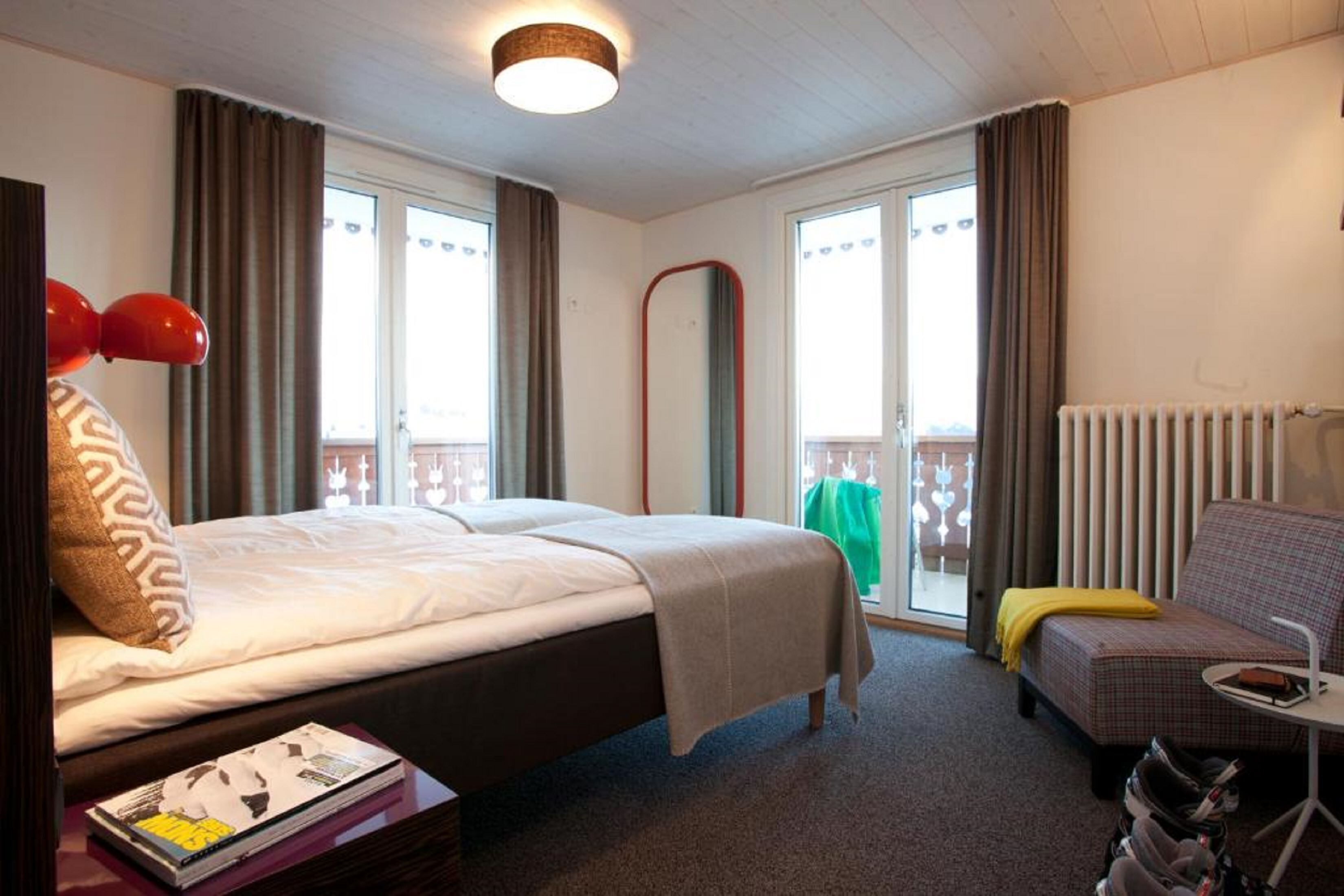 panoramic quadruple room, valley view | soundproofing, free cots/infant beds, wifi