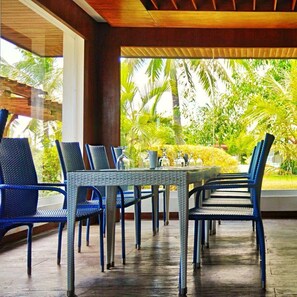 Asian cuisine, sea views